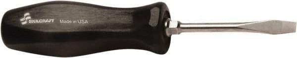 Ability One - Standard Slotted Screwdriver - Round Shank, Ergonomic Handle - Eagle Tool & Supply