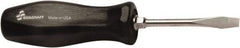 Ability One - Standard Slotted Screwdriver - Round Shank, Ergonomic Handle - Eagle Tool & Supply