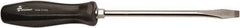 Ability One - Standard Slotted Screwdriver - Round Shank, Ergonomic Handle - Eagle Tool & Supply