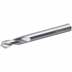 Walter-Titex - 10mm Body Diam, 90°, 89mm OAL, High Speed Steel Spotting Drill - Eagle Tool & Supply