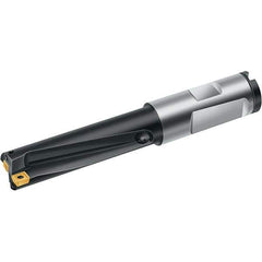 Walter - 72mm Max Drill Depth, 4xD, 18mm Diam, Indexable Insert Drill - 2 Inserts, 16mm Shank Diam, Combination Shank - Eagle Tool & Supply