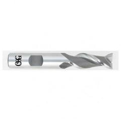 1-3/4 Dia. x 4-1/2 Overall Length 2-Flute Square End HSS-CO SE End Mill-Round Shank-Center Cutting-Uncoated - Eagle Tool & Supply