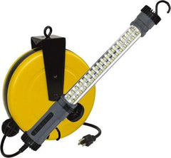Value Collection - 120 Volt, 7 Watt, Electric, LED Portable Drop Light Work Light - 50' Cord, 1 Head, 500 Lumens, ABS - Eagle Tool & Supply