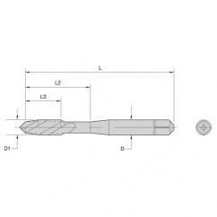 19929 M4X0.7 HS G D4 3F PLUG FS TAP - Eagle Tool & Supply