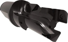 Allied Machine and Engineering - 32 to 35mm Diam, Straight Shank, 38.1mm Body Shank Diam, Combo Chamfer and Countersink Drill - TCMT 16T304 Insert, 133.35mm OAL - Eagle Tool & Supply