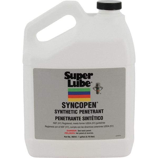 Synco Chemical - 1 Gal Bottle Synthetic Penetrant - Translucent Brown, -10°F to 180°F, Food Grade - Eagle Tool & Supply
