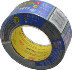 3M - 2" x 25 Yds Blue Duct Tape - 12.1 mil, Rubber Adhesive, Polyethylene Film Backing, 36 Lb/ln Tensile Strength, 200°F Max, Series 8979 - Eagle Tool & Supply