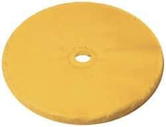 Osborn - 8" Diam x 1/4" Thick Unmounted Buffing Wheel - 30 Ply, Loose Sewn, 1" Arbor Hole, Soft Density, Soft Grade - Eagle Tool & Supply