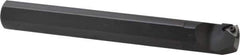 Hertel - Internal Thread, Right Hand Cut, 1-1/4" Shank Width Indexable Threading Toolholder - 8" OAL, 16IR Insert Compatibility, HSI Toolholder, Series HSIR - Eagle Tool & Supply