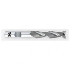 1/4 Dia. x 3-1/16 Overall Length 2-Flute Square End HSS-CO SE End Mill-Round Shank-Center Cutting-Uncoated - Eagle Tool & Supply