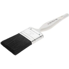 Value Collection - 2" Angled Nylon Varnish Brush - 2-1/2" Bristle Length, Plastic Handle - Eagle Tool & Supply