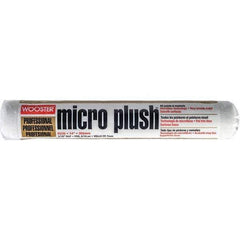 Wooster Brush - 5/16" Nap, 14" Wide Paint Roller Cover - Smooth Texture, Fabric - Eagle Tool & Supply
