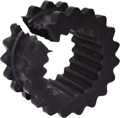 TB Wood's - 9 One Piece Split Flexible Coupling Sleeve - 6" OD, 3" OAL, EPDM, Order 2 Hubs with Same OD & 1 Insert for Complete Coupling - Eagle Tool & Supply