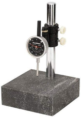 TESA Brown & Sharpe - Indicator and Base Kit - Include Black Face Indicator, Stand - Eagle Tool & Supply