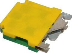 ACI - 14 to 131°F, Grounding Terminal Block - 20 to 8 AWG Compatibility, 45-1/2mm High x 47mm Deep - Eagle Tool & Supply