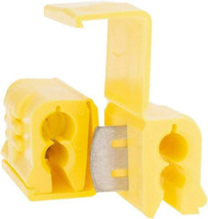 3M - 12 to 10 AWG, Yellow, IDC, Tap Quick Splice Connector - 2 Wires - Eagle Tool & Supply