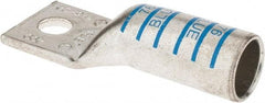 Thomas & Betts - 400 kcmil Wire Noninsulated Compression Connection Square Ring Terminal - 1/2" Stud, 3-3/4" OAL x 1.41" Wide, Tin Plated Copper Contact - Eagle Tool & Supply