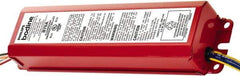 PHILIPS bodine - 1 Lamp, 120-277 Volt, T8, T12, 4 Pin Long Compact Fluorescent Emergency Ballast - 0 to 39, 40 to 79, 80 to 119, 120 to 159, 160 to 199, 200+ Watt, 600 to 700 Lumens, 120 min Run Time, 2 Inch Long x 9-1/2 Inch Wide x 1-1/2 Inch High - Eagle Tool & Supply