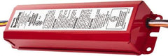 PHILIPS bodine - 1 Lamp, 120-277 Volt, T8, T12, 4 Pin Long Compact Fluorescent Emergency Ballast - 0 to 39, 40 to 79 Watt, 500 to 600 Lumens, 90 min Run Time, 2 Inch Long x 9-1/2 Inch Wide x 1-1/2 Inch High - Eagle Tool & Supply