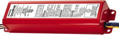 PHILIPS bodine - 1 Lamp, 120-277 Volt, T8, T10, T12, 4 Pin Long Compact Fluorescent Emergency Ballast - 0 to 39, 40 to 79 Watt, 350 to 450 Lumens, 90 min Run Time, 2 Inch Long x 9-1/2 Inch Wide x 1-1/2 Inch High - Eagle Tool & Supply