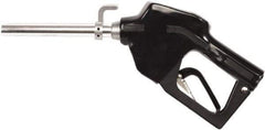 PRO-LUBE - Nozzle Repair Part - Contains Nozzle with Hook, Automatic Fuel Control Nozzle, Straight Spout, 3/4\x94 NPT (F) Inlet, For Use with Gasoline, Diesel - Eagle Tool & Supply