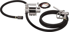 PRO-LUBE - 12 GPM, 3/4" Hose Diam, Kerosene & Diesel Pump - Aluminum Die Cast Pump, 3/4" Inlet, 3/4" Outlet, 12 VDC, 13' Hose Length, 1/4 hp - Eagle Tool & Supply