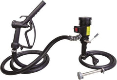 PRO-LUBE - 9.25 GPM, 3/4" Hose Diam, Pump - Stainless Steel Pump, 3/4" Inlet, 3/4" Outlet, 12 Volts, 9.84' Hose Length - Eagle Tool & Supply