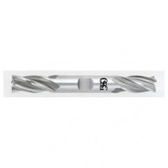 31/64 x 1/2 x 1 x 4-1/8 4 Fl HSS-CO Square Non-Center Cutting End Mill -  Bright - Eagle Tool & Supply