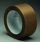 List 5451 4" x 36 yds PTFE Glass Cloth Tape - Brown - Eagle Tool & Supply