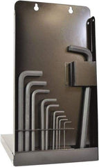 Bondhus - 10 Piece L-Key Ball End Hex Key Set - Hex Range 1.5 to 12mm, 13" OAL, Protanium High Torque Steel - Eagle Tool & Supply