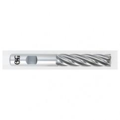 7/8 Dia. x 5-3/4 Overall Length 4-Flute Square End HSS-CO SE End Mill-Round Shank-Non-Center Cutting-Uncoated - Eagle Tool & Supply