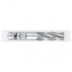 1-3/4 Dia. x 5-1/2 Overall Length 6-Flute Square End HSS-CO SE End Mill-Round Shank-Non-Center Cutting-Uncoated - Eagle Tool & Supply