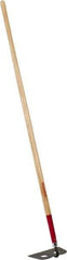 Razor-Back - 6" High x 10" Wide Square Steel Hoe - 66" Long Wood Straight Handle - Eagle Tool & Supply