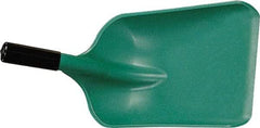 Remco - 18" High x 14" Wide Square Plastic Scoop - 40-1/2" Long Plastic D-Grip Handle - Eagle Tool & Supply