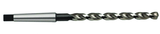 21/32 Dia. - HSS - 2MT - 130° Point - Parabolic Taper Shank Drill-Surface Treated - Eagle Tool & Supply