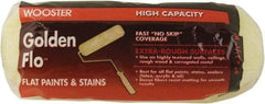 Wooster Brush - 1-1/4" Nap, 9" Wide Paint General Purpose Roller Cover - Extra-Rough Texture, Fabric - Eagle Tool & Supply