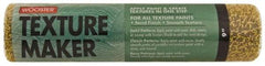 Wooster Brush - 9" Wide Paint General Purpose Roller Cover - Medium to Semi-Rough Texture, Plastic - Eagle Tool & Supply