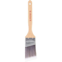 Wooster Brush - 2" Synthetic General Purpose Paint Brush - 2-11/16" Bristle Length, Maple Handle - Eagle Tool & Supply