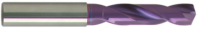 11.7mm Dia. - Carbide HP 3XD Drill-140Â° Point-Coolant-Firex - Eagle Tool & Supply