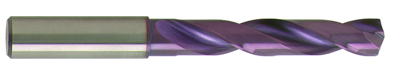 7.8mm Dia-Carbide HP 5XD Drill-140Â° Point-Firex - Eagle Tool & Supply
