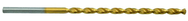 S Dia. - Cobalt Taper Length Drill - 118° Point - TiN - Eagle Tool & Supply