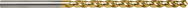 3/16 Dia. - Cobalt Taper Length Drill - 118° Point - TiN - Eagle Tool & Supply