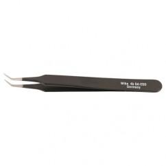 40DEG TAPERED FINE PT TWEEZERS - Eagle Tool & Supply