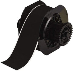Brady - 2-1/4" Wide x 1,200" Long, Black Vinyl Tape - For BBP30 Label Printer, BBP33 Label Printer, BBP35 Multicolor Sign & Label Printer, BBP37 Color & Cut Sign & Label Printer, BradyPrinter S3100, BBP31 Sign & Label Printer - Eagle Tool & Supply