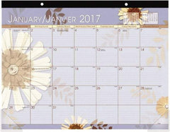 AT-A-GLANCE - 12 Sheet, 22 x 17", Desk Pad Calendar - Eagle Tool & Supply