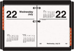 AT-A-GLANCE - 183 Sheet, 3 x 3-3/4", Desk Calendar Refill - White - Eagle Tool & Supply
