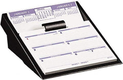 AT-A-GLANCE - 52 Sheet, 5-5/8 x 7", Desk Calendar Refill - White - Eagle Tool & Supply