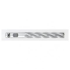 1/4 Dia. x 3-9/16 Overall Length 4-Flute Square End HSS-CO SE End Mill-Round Shank-Center Cutting-Uncoated - Eagle Tool & Supply