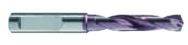5.7mm Dia. - Carbide HP 3XD Drill-140° Point-Coolant-Firex-Notch Shank - Eagle Tool & Supply