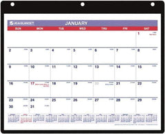 AT-A-GLANCE - 12 Sheet, 11 x 8-1/4", Wall Calendar - Eagle Tool & Supply